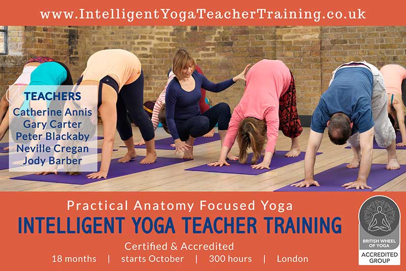London Yoga Teacher Training, BWY Course, Hatha, Scaravelli