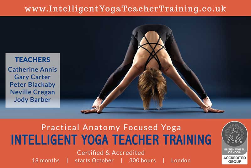 London Yoga Teacher Training, BWY Course, Hatha, Scaravelli
