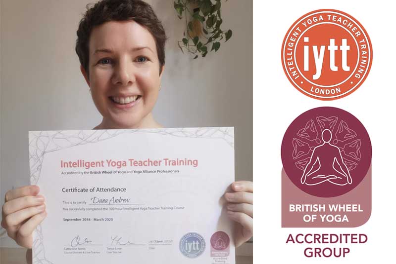 Yoga Teacher Training Course-London, BWY, Certificate, Scaravelli